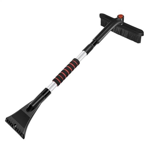 MODADA Pala quitanieves Pala Quitanieves Giratoria para Coche Pala Telescópica De Limpieza Y Descongelación Herramientas Multifuncionales para Barrer Y Descongelar La Nieve Pala de Nieve