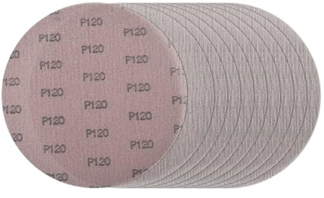 Befun 10 Stück Schleifgitter 225mm Klett, Staubfreie Schleifnetz 120# | Beflockte Oberfläche, Schleifscheibe Antiblockierende Schleifpads Schleifpapier für Deckenschleifer Trockenbauschleifer
