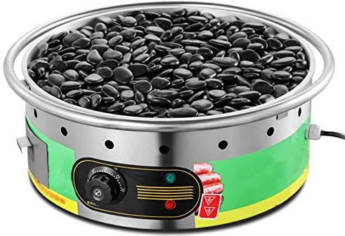 SmPinnaA Macchina per Hot Dog, Macchina per Hot Dog Commerciale Piccola in Pietra Vulcanica, Scalda Hot Dog con Piccolo Piano di Lavoro A Conduzione Rapida del Calore in Pietra, per Uso Dom