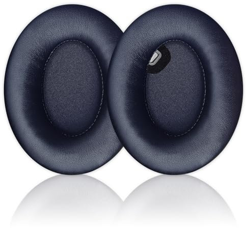 Replacement Ear Pads for Sony WH-1000XM4 (WH1000XM4) Over-Ear Headphones, Ear Cushions, Headset Earpads, Ear Cups Cover with Soft Protein Leather (Blue)