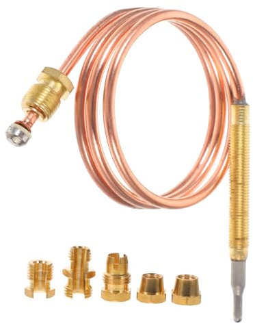 Zerodeko Thermoelement Für Kamin Herd-thermoelement Grill-thermoelement Temperatursensor Für Ofen Für Heizungen Gasthermoelementsensor Ersatz-thermoelement Für Außenbereich