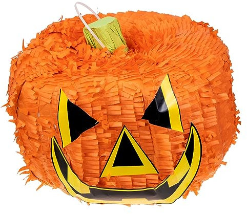 HANABASS Halloween Piñata Kürbis Design Dekoratives für Kindergeburtstage und Halloween Partys Kreative Form für Mitgebsel und Festdekoration