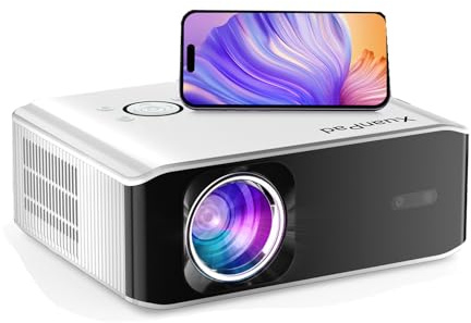 Proiettore 4K supportato, XuanPad nativo 1080P 6G WiFi Bluetooth Proiettore