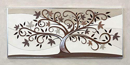 Artitalia QUADRO MODERNO ALBERO DELLA VITA 120X60CM TREE OF ETERNITY I PER SALONE SALOTTO SOGGIORNO PD6109