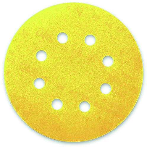 sia Abrasives Siarexx 8502.6854.0240 Series 1960 Siafast Lot de 100 disques à papier 8 trous Grain 240 Diamètre 125 mm