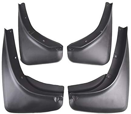 CarWorld per Jeep Renegade BU 2015 2016 2017 2018, Paraspruzzi Paraspruzzi Parafanghi Parafanghi Set Sagomato Splash Anteriore Posteriore Accessori Auto
