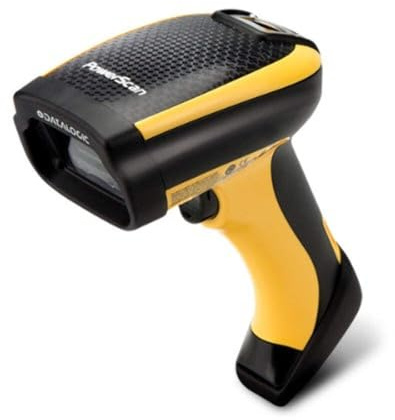 Datalogic PowerScan 9501 Tragbarer Barcode-Leser, 2D-Laser, Schwarz, Gelb