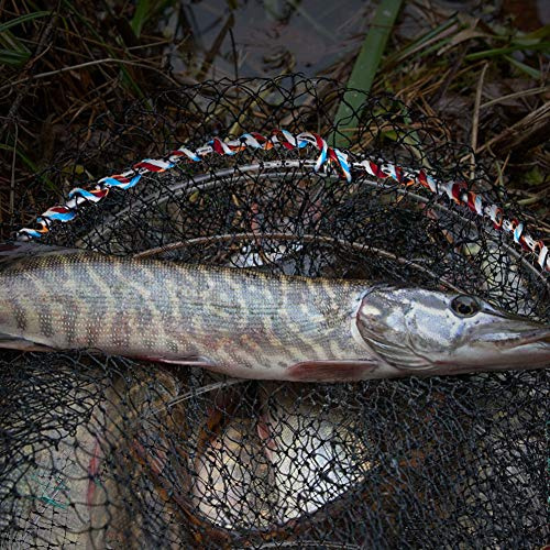 Bärbar Krabbfälla,Fisknät, Fiskfälla för Minnow, Hopfällbar Hummer Languster Räkfiskfälla, Burnät för Fiske, Fisketillbehör Svart(33cm)