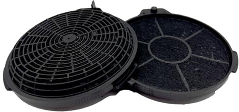 MSH KITCHEN SPARES, Carbon Filters for Cooke & Lewis Extractor Cooker Hood, CARBFILT4, Range Hood Charcoal Filter, Activated Carbon Filters,133mm / 5.2 inches (5.2) 2 Pieces