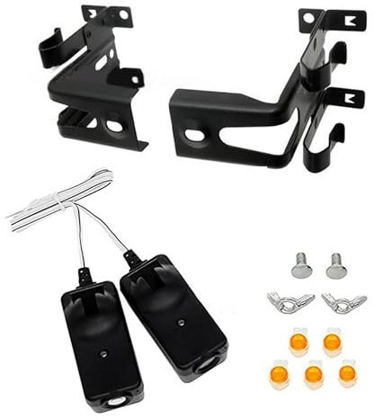 Práctico 41A5034 - Juego de sensores de puerta de garaje portátiles con la mayoría de abridores, accesorio de garaje para uso doméstico