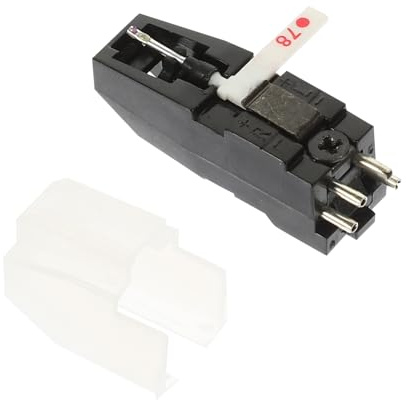 ifundom Puntina per Giradischi in Abs Doppia Asta, Risposta Estesa in Frequenza e Forte Capacità di Tracciamento, Accessorio Essenziale per Grammofoni e Giradischi Colore Casuale