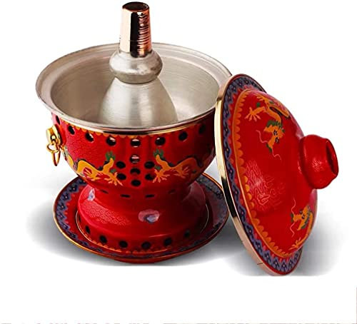 fondue， Olla caliente tradicional china, olla caliente mongol, olla caliente de cobre puro, olla caliente de cobre esmaltada, olla caliente china tradicional