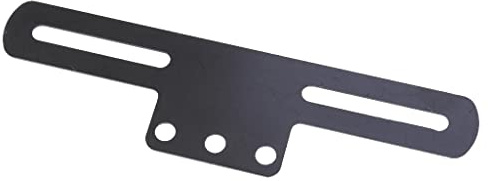 getuse Universal Motorrad Kennzeichenhalterung Halterung - Legierter Stahl Schwarz 6,97 Zoll - Einfache Installation für die meisten Fahrräder