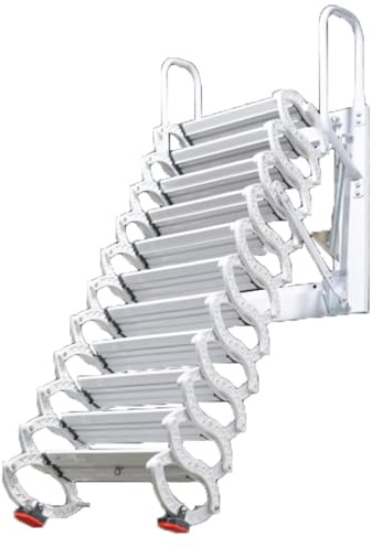 WLH Alexanders Scale manuali manuali per Scale a soppalco per Le Scale a Loft morso a soppalco la Scala soffitta la Scala telescoping Scale per soffitto Orso 500 kg