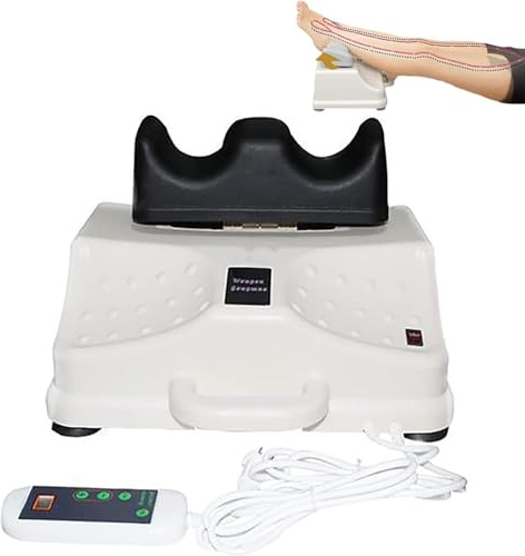 GRIPITHPY Swing Foot Massager, 10 Gear Speed Adjustable,Portable Electric Aerobic Exerciser, Relax Foot Pain Relief,Fitness Blood Chi Machine with Controller
