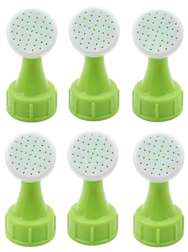 Bottle Top Sprinkler,6 Pcs Bottle Top Sprinkler Heads,Plastic Nozzle Watering Tops with Mini Holes,Small Plastic Watering Can for Drinking Bottles,Seedlings,Potted Flora,Garden Care & DIY Cultivation
