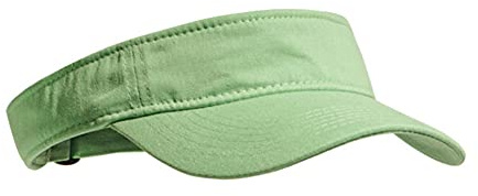 GEGEEN DOMOG Sun Visors Cap for Women Men Pub Golf Visor Summer Running Cotton Hat with Adjustable Strap Green