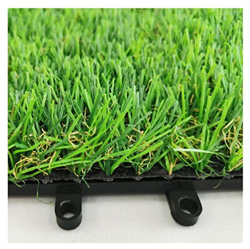 Dalles Gazon Artificiel Dalles De Gazon Artificielles À Emboîtement, Convient pour Jardin/Cour/Aire De Jeux/Piscine, Tapis De Gazon Auto-videur Bricolage (Size : 18pcs)
