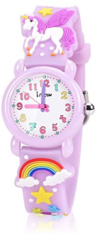 Toys for 3 4 5 6 7 Year Old Kids, Girls Watch Age 3-8 Christmas Birthday Gifts for 3 4 5 6 7 8 Year Old Girl Easter Gifts for Kids Back to School Gifts Educational Toys for Girls - Purple