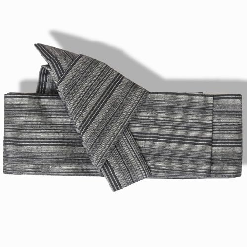 CAMDOM Kimono japonés Obi para hombre, cinturón tradicional vintage de judo samurái, pretina preatada, Color 17, Taille unique
