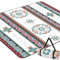 Qoosea Manta de Picnic 200x200cm, Manta de Camping Grand con Base Impermeable, Manta para Pícnic de Playa para Exteriores Barbacoa Senderismo Parque Jardín