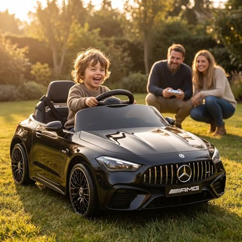 Actionbikes Motors Kinder Elektroauto Mercedes AMG CLE 53 (Schwarz)