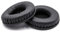 vhbw cuscinetti auricolari di ricambio compatibile con AKG K495, K495NC, K518, K518DJ, K518E, K518LE, K81, K130 cuffie, headset, nero, 7,5cm