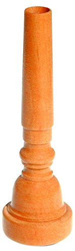 Rieger & Gräf TR3C Birne Mundstück für Trompete (hochwertiges Allroundmundstück für Trompete aus geöltem Birnenholz, mittelflacher Kessel- & mittelbreiter Rand mit 16,3 mm Innendurchmesser)