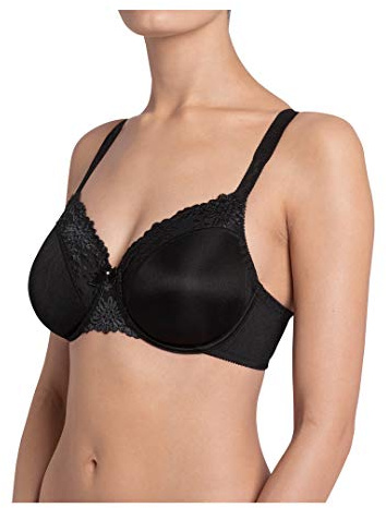 Triumph Ladyform Soft W X BH mit Bügel für Damen, Schwarz, 85E
