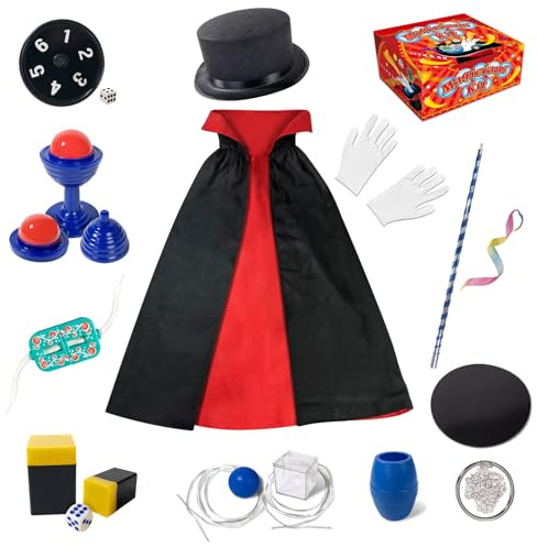 Heyzeibo Magic Set for Kids with Costume, Top Hat, Magic Props