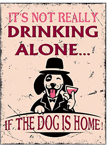 Bang Tidy Clothing Metal Bar Signs Tin Plaque Vintage Style - Ideal Accessories for Home Bar Pub Shed Man Cave Gift - 3 Sizes It's Not Really 2