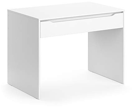 Vicco Schreibtisch Ruben, Weiß, 100 x 65 cm | kombinierbar mit weiteren Möbeln der Ruben Serie