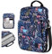 Dadanism 9-11 Tablet Custodia Borsa con Tracolla per iPad 10a Gen 10,9, iPad PRO 11, iPad Air 11, iPad 9/8/7a Gen 10,2, iPad Air 5/4 10,9, Galaxy Tab A9+ Plus 11/Tab S6 Lite, Notte Blu