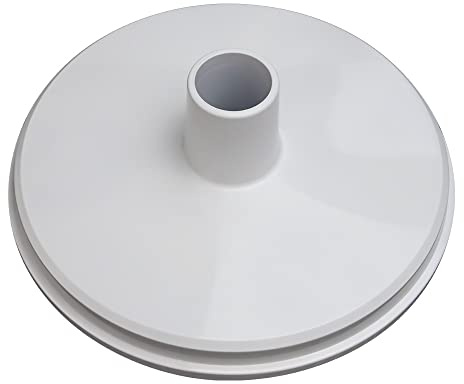 Shunfaji Pool Skimmerplatte Skimmer Saugplatte mit geradem Anschlussstück, Kompatibel mit Skimmer Korb SP1082 1084 1085 1075 (01#)
