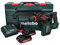 metabo Akku-Kombihammer KH 18 LTX BL 24 Q - 18V, 2.2J Schlagenergie, 4750 /min Schlagzahl - Brushless-Motor, SDS-plus, staubfreies Bohren, Vibrationsdämpfung - Inkl. 2 Akkus 4.0 Ah, Ladegerät, metaBOX