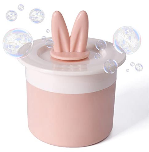 Face Cleanser Foamer Makeup Wash Bubble Maker,Cute Face Cleanser Bubbler,Travel Household Skin Care Foam Maker,Tragbarer Gesichtsreiniger Foam Maker Cup,für Mädchen Face Wash Shower Tools (Rosa)