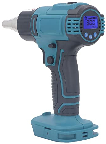 Akku-Heißluftpistole, Tragbares LCD-Heißluftpistolenwerkzeug Zum Basteln, Prägen, Schrumpfen und Abziehen von Farbe