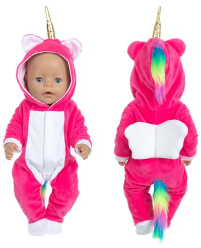 Abbigliamento per bambole neonate, Abbigliamento per bambole neonate per bambole neonate 35-43 cm, Set di vestiti per bambole, Set di costumi per bambole per ragazzi e ragazze, Accessori per bambole
