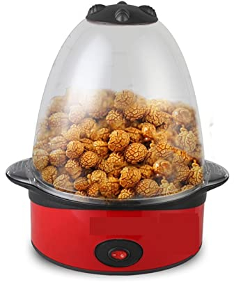UQACHG Machine à Pop-Corn électrique, Petite Machine à Pop-Corn Domestique, Peut Mettre de l'huile et du Sucre, assaisonnement, remuer la Machine à Pop-Corn