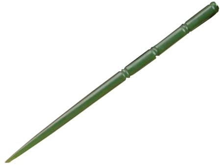 Haarstab, chinesische Haarnadel, Haarstäbchen, Haarstäbchen, Jade-Haarstäbchen for Dutts, Haarstäbchen in Bambusform, elegante Haarnadeln, chinesische klassische Essstäbchen(Green)