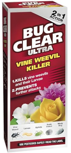 ASA® Bug Clear Ultra Vine Weevil Killer - Insecticide - Kills Vine, Weevil & Larvae - Prevents Further Attack - Concentrate - 480ml