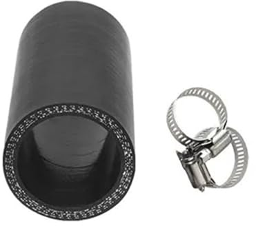 Manguito Turbo Manguera de silicona ajustable, tubo de conexión del intercooler, manguera de silicona de 1000 mm de longitud, el tubo de conexión se puede cortar manguera gasolina(1000MM_ID28MM)