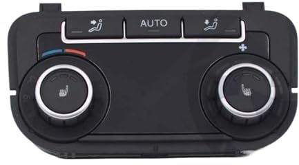 Panel de Aire Acondicionado Trasero Compatible con VW Passat B7, Interruptor de climatización del Asiento Trasero con botón de calefacción del Asiento 3AD 907 049A