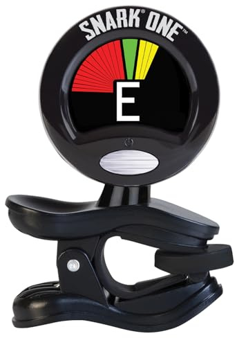 Snark SN99X Super Tight All-Instrument Clip-On Tuner - Black | Chromatic Tuning, 360° Rotating Display