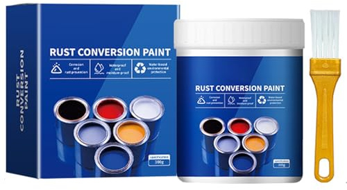 Pintura convertidora de óxido con pincel 300 g convertidor de óxido resistente a la intemperie para metal prevención
