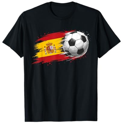 Balón de fútbol de España Bandera de España Camiseta