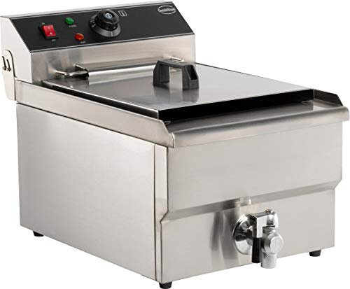 Friteuse Electrique 10 litres avec Robinet de Vidange - 5 kW - Combisteel