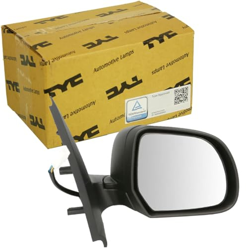 TYC 328-0241 Espejo retrovisor Ajuste por cable convexo derecha Compatible con DACIA Lodgy JS Dokker Familiar KE DOKKER Express