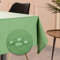 Tischdecke Outdoor Abwaschbar 140x180 Grün Gartentischdecke Tischdecken Wetterfest Wachstuchtischdecke Table Cloth Made in Italy für Den Außenbereich Tischtuch