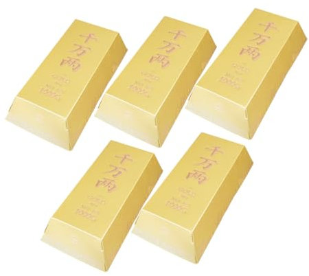 Gatuida 5St -Verpackungsbox Schatzkiste aus Papier Süßigkeitenschachteln Geschenkboxen für kleine Kisten Geschenkboxen aus Papier falten Kasten Karton Souvenir Kekse